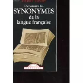 Couverture du produit · Dictionnaire des synonymes