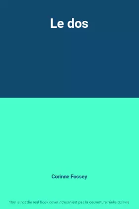 Couverture du produit · Le dos