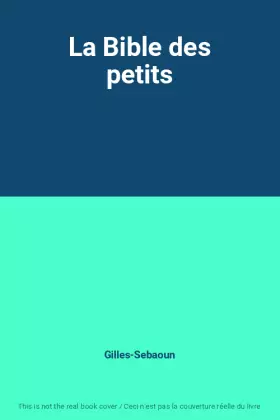 Couverture du produit · La Bible des petits