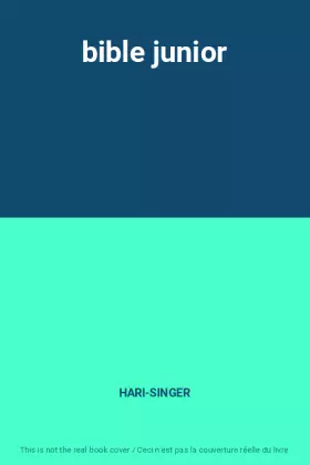 Couverture du produit · bible junior