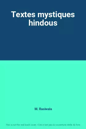 Couverture du produit · Textes mystiques hindous