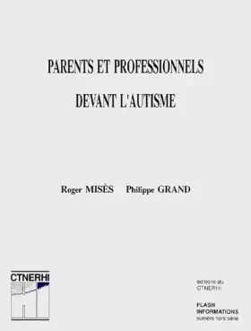 Couverture du produit · Parents et professionnels devant l'autisme
