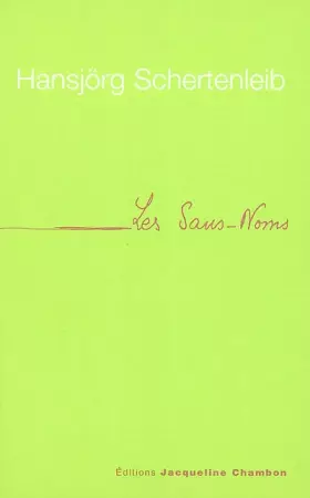 Couverture du produit · Les Sans-Noms