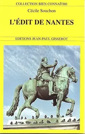 Couverture du produit · L'Edit de Nantes