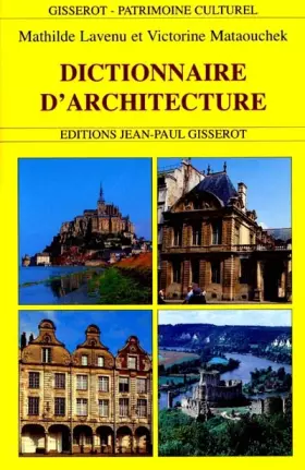 Couverture du produit · Dictionnaire d'architecture