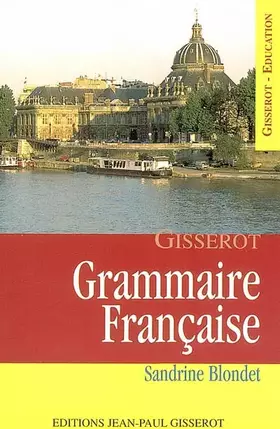 Couverture du produit · Grammaire française