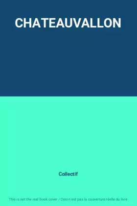 Couverture du produit · CHATEAUVALLON