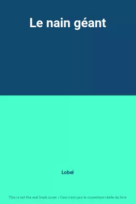 Couverture du produit · Le nain géant