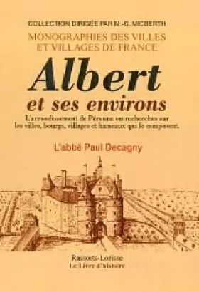 Couverture du produit · Albert et ses environs