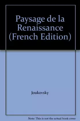 Couverture du produit · Paysage de la Renaissance
