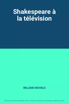 Couverture du produit · Shakespeare à la télévision