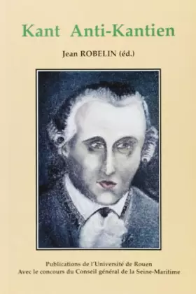 Couverture du produit · Kant anti-kantien