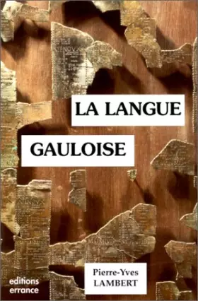 Couverture du produit · La langue gauloise