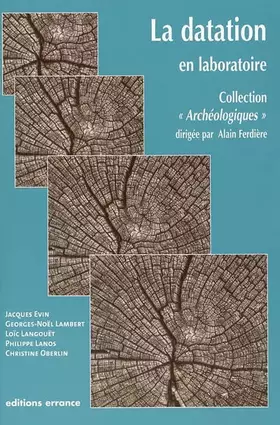 Couverture du produit · Les méthodes de datation en laboratoire