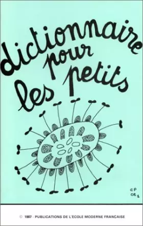 Couverture du produit · Dictionnaire pour les petits