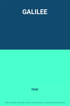 Couverture du produit · GALILEE