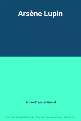 Couverture du produit · Arsène Lupin
