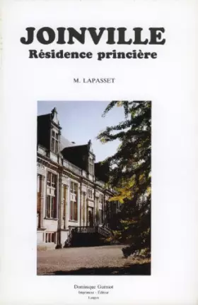 Couverture du produit · Joinville, résidence princière