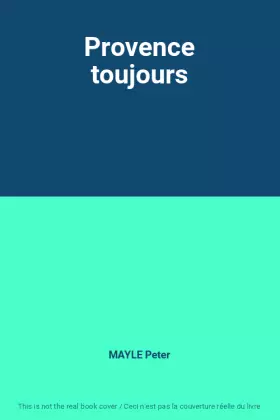 Couverture du produit · Provence toujours