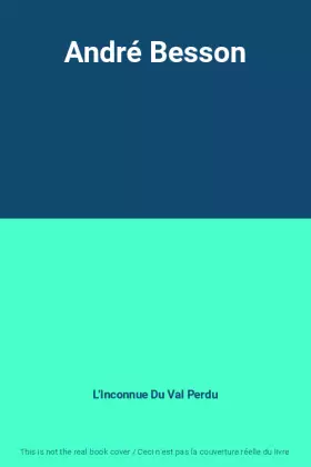 Couverture du produit · André Besson