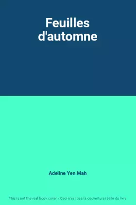 Couverture du produit · Feuilles d'automne