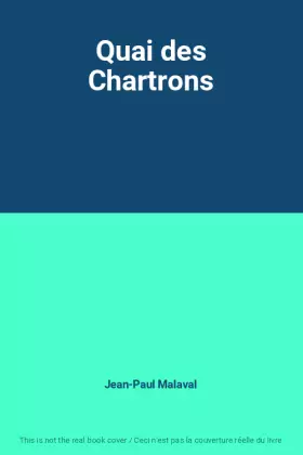 Couverture du produit · Quai des Chartrons