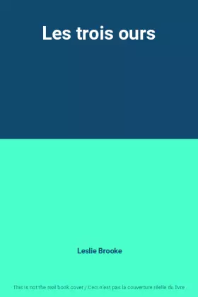 Couverture du produit · Les trois ours
