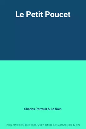 Couverture du produit · Le Petit Poucet
