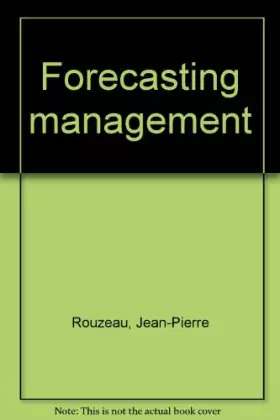 Couverture du produit · Forecasting management