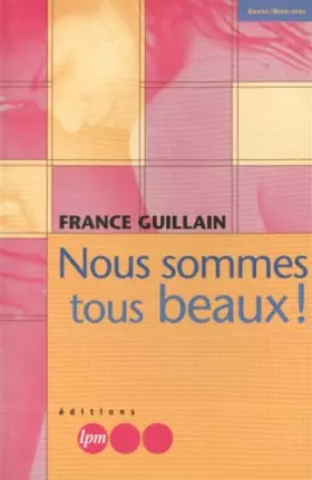 Couverture du produit · Nous sommes tous beaux