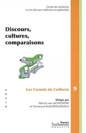 Couverture du produit · Discours, cultures, comparaisons