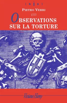 Couverture du produit · Observations sur la torture