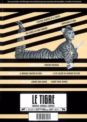 Couverture du produit · Le tigre