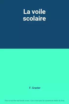 Couverture du produit · La voile scolaire