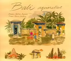 Couverture du produit · Bali  aquarelles