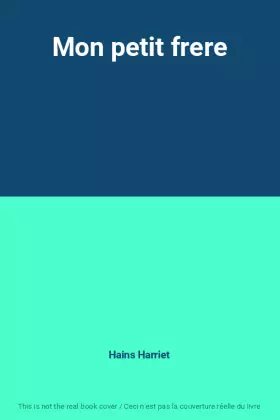 Couverture du produit · Mon petit frere
