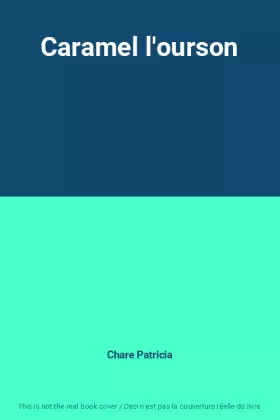 Couverture du produit · Caramel l'ourson