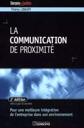 Couverture du produit · La Communication de proximité