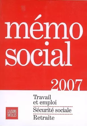 Couverture du produit · Mémo social