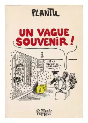 Couverture du produit · Un Vague souvenir