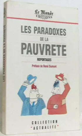 Couverture du produit · Les paradoxes de la pauvreté