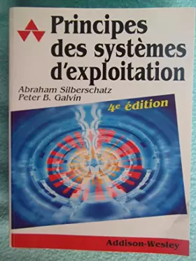 Couverture du produit · Principes des systèmes d'exploitation