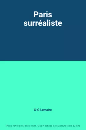 Couverture du produit · Paris surréaliste