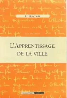Couverture du produit · L'apprentissage de la ville
