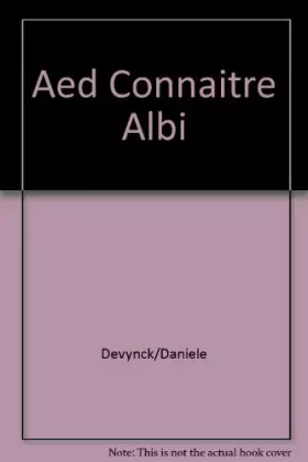 Couverture du produit · Aed Albi (Connaitre)