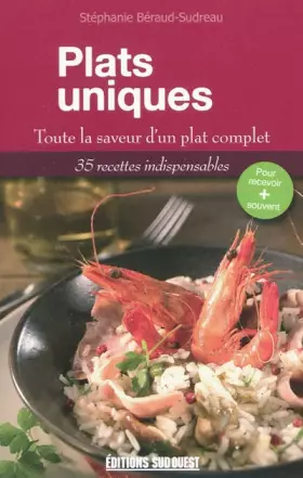 Couverture du produit · PLATS UNIQUES