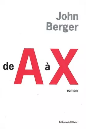 Couverture du produit · De A à X