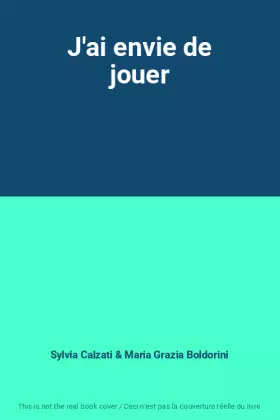 Couverture du produit · J'ai envie de jouer