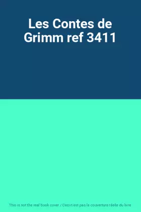Couverture du produit · Les Contes de Grimm ref 3411