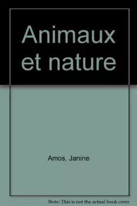 Couverture du produit · Animaux et nature